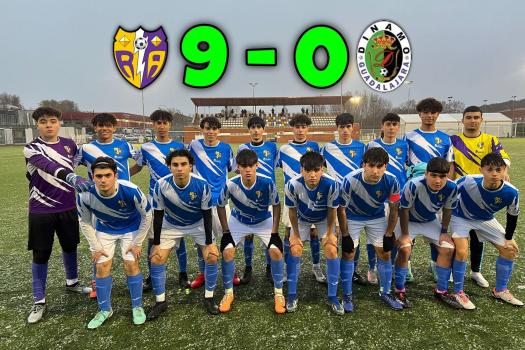 Rayo arriacense juvenil MARFIL  9 D�namo juvenil 