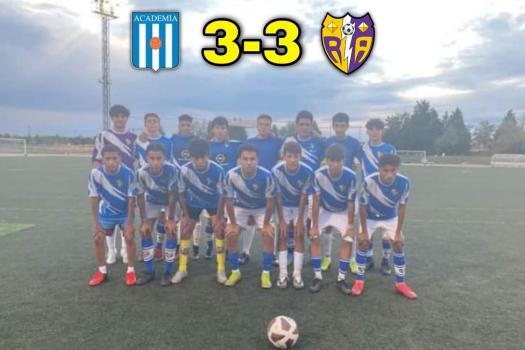 Academia juvenil 3-3 Rayo arriacense 