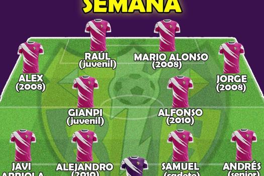 Equipo de la semana Rayo Arriacense( Pinturas Alfredo Gutierrez).
