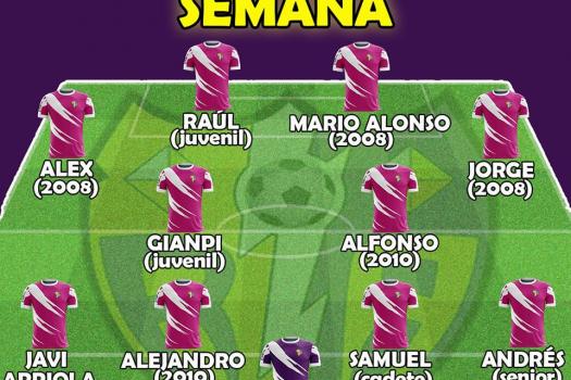 Equipo de la semana Rayo Arriacense( Pinturas Alfredo Gutierrez).