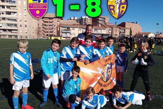 Salesianos 1 - 8  Rayo arriacense 2014 
