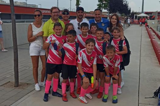 Nuestro benjamin 2014, compitio en el torneo internacional, Mad-cup 2023: