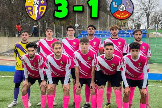 Rayo Arriacense Senior 3 - 1 Fontanar. Aguantamos la segunda parte en inferioridad num�rica sin sufrimiento.