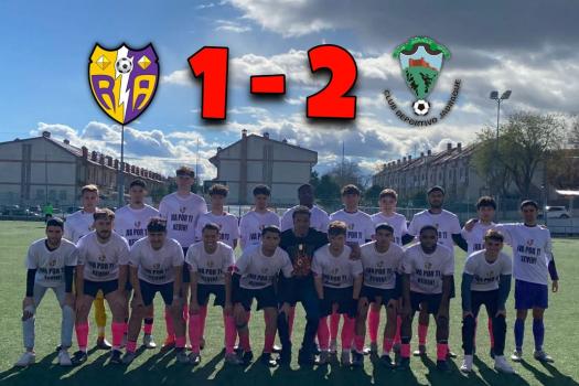 Rayo Arriacense Senior  1 - 2  CD Jadraque. Remando contra la corriente desde el minuto 1.