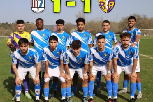 CD Mandayona  1 - 1  Rayo Arriacense Senior. Esta vez la �pica no nos funcion�, desperdiciamos ocasiones clar�simas y dejamos escapar dos puntos.
