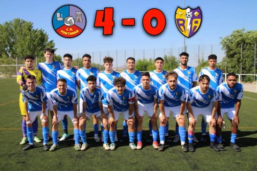 CR Fontanar  4 - 0  Rayo Arriacense Senior. En ning�n momento estuvimos a la altura.