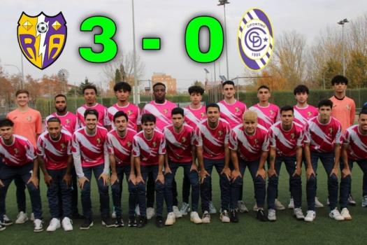 Rayo Arriacense Senior  3 - 0  CD Cifontino. Al f�n lleg� la primera victoria como locales de la temporada.