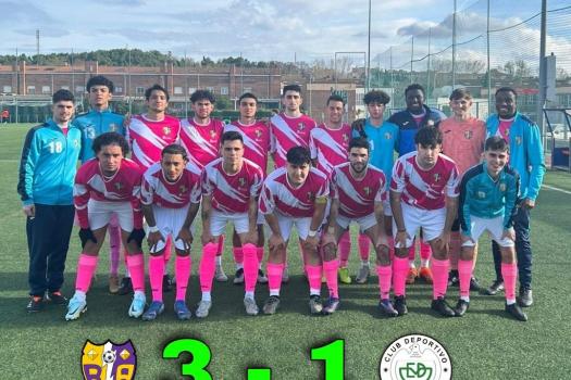 Rayo Arriacense Senior  3 - 1  CD Marchamalo B. Sumamos los tres puntos en casa frente al segundo clasificado del grupo.