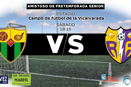 Partido amistoso, comienzo temporada.