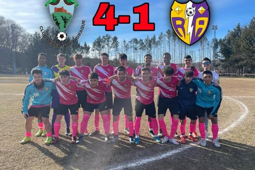 Jadraque 4 - 1 Rayo Arriacense Senior. Resultado abultado para la competitividad del partido, debido a un error antes del descanso y 2 golazos en la segunda parte.