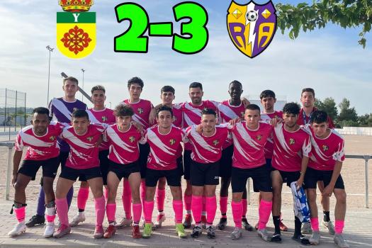 CD Yebra 2 - 3 Rayo Arriacense. Sacamos adelante un partido complicado por las condiciones del terreno de juego y la falta de jugdores al tener que reanudarlo entresemana.