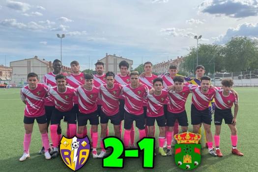 Rayo Arriacense Senior 2 - 1 Almoguera CF. Broche de oro a la temporada con la sexta victoria consecutiva.