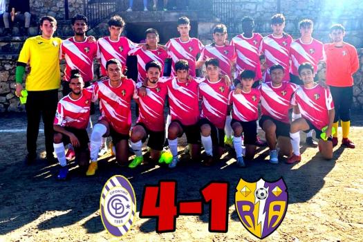 Cifontino 4-1 Rayo Arriacense. Primer parte buen�sima que estropeamos m�s tarde con fallos atr�s y qued�ndonos con un jugador menos.