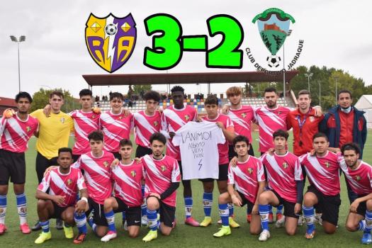 Rayo Arriacense 3-2 Jadraque. Hasta en 2 ocasiones se nos complic� un partido que deb�amos haber controlado con mayor facilidad.