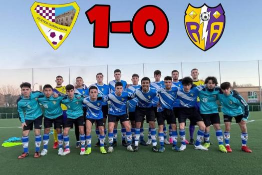 Atl�tico Guadalajara 1 - 0 Rayo Arriacense Senior. Estuvimos muy correctos en fase defensiva, pero no generamos ninguna ocasi�n clara de gol para puntuar.