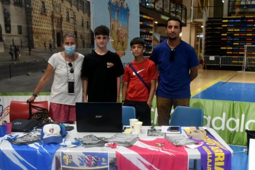 El Rayo en la gala del deporte, en el polideportivo Multiusos....