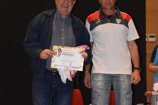 GALA ANIVERSARIO RAYO ARRIACENSE, DIPLOMA.