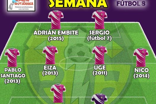�quipo de la semana, futbol- 8, 