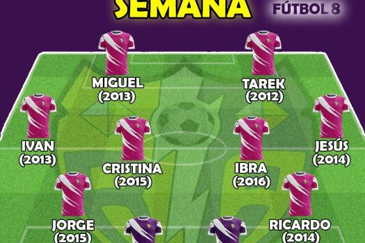 Equipo de la semana f-8 