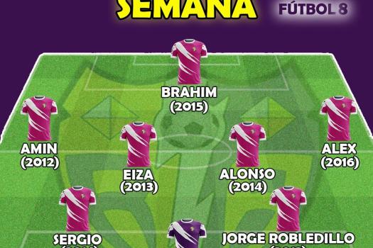 Equipo de la semana F-8 